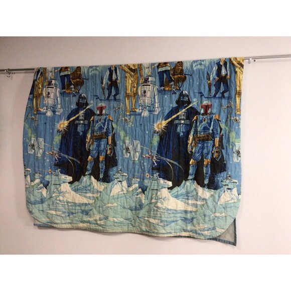 Vintage Star Wars Bedspread Twin Sized - Picture 4 of 7